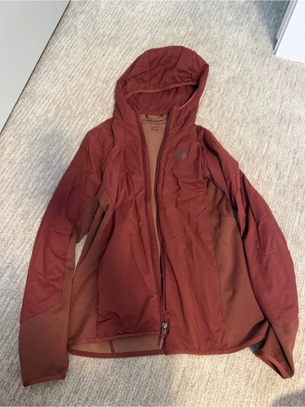 Black Diamond Mauve Women's Midweight Hybrid Hoody
